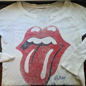 Daydreamer by Free People Vintage Rolling Stones American Tour Long-Sleeve - S